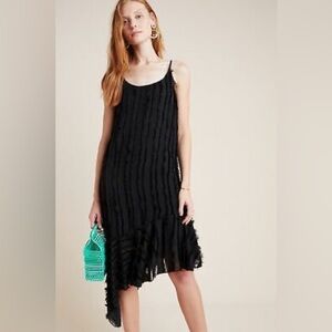 Anthropologie Eri + Ali Fringed Dress